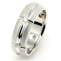 Item # 234833W - 14K Diamond Wedding Band