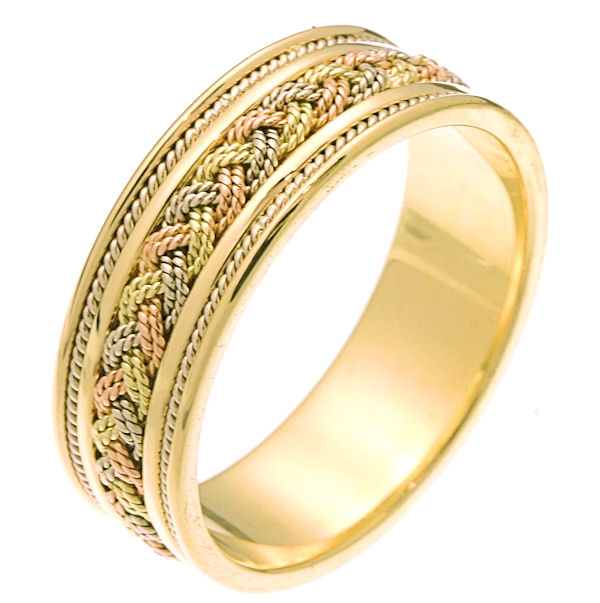 Dora Braided Wedding Ring 913A00 - Avedis Jewellery