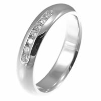 Item # 30104PP - Platinum, Diamond Wedding Band