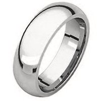 Item # 372074PD - Palladium Plain 7.0 mm Wide Comfort Fit Wedding Band