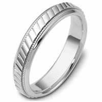 Item # 47555WE - White Gold Classic Wedding Ring