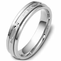Item # 47556PD - Palladium Classic Wedding Ring