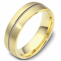 Item # 47662 - Two-Tone Classic Wedding Ring
