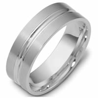Item # 47673W - White Gold Classic Wedding Ring