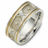 Item # 47905E - Gold Diamond Wedding Band