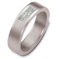 Item # 48191PD - Palladium Diamond Wedding Band