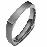 Item # 48214TI - Titanium Square Comfort Fit Men