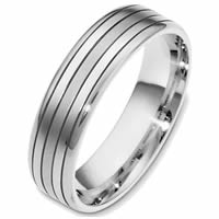 Item # 48637PD - Palladium Classic Wedding Ring 