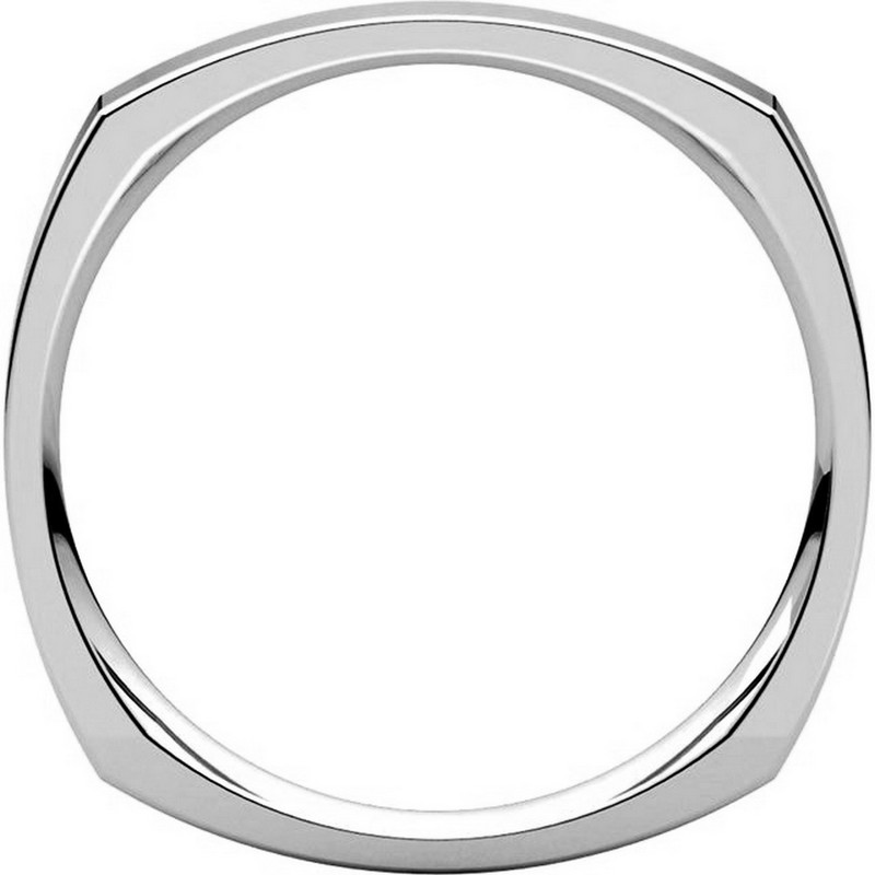 Item # 48839WE View 2 - Square Classic Wedding Ring