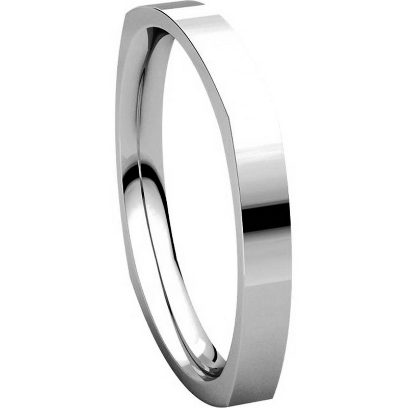 Item # 48839WE View 5 - Square Classic Wedding Ring