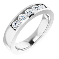 Item # 521266PP - Platinum Diamond Anniversary Band