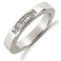 Item # 521395PD - Palladium Diamond Anniversary Band