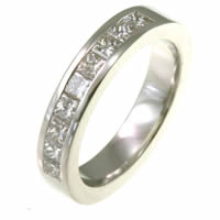 Item # 521409WE - Diamond Anniversary Band 18K White Gold