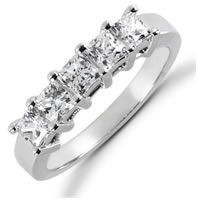 Item # 522285W - 14K White Gold Diamond Anniversary Band