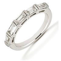 Item # 52846PP - Platinum Baguette Diamond Anniversary Band