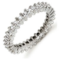 Item # 53229PD - Palladium Diamond Eternity Band