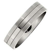 Item # 6423TI - Titanium Wedding Band 6.mm Wide