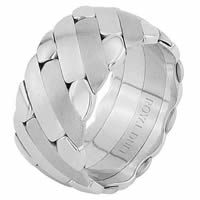 Item # 686581201W - 14 Kt White Gold Wedding Ring