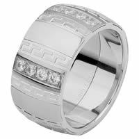 Item # 6871312DW - White Gold Diamond Wedding Ring