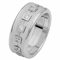Item # 6871610DW - White Gold Eternity Diamond Wedding Ring