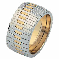 Item # 6872301E - Two-Tone Wedding Ring