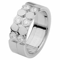 Item # 6872412DW - 14 K White Gold Diamond Ring