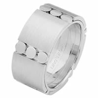 Item # 687271020W - 14 K White Gold Wedding Ring
