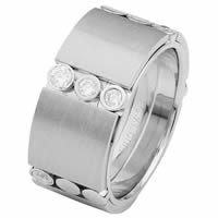 Item # 687272010DWE - White Gold Diamond Wedding Ring