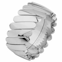 Item # 6873312W - 14 K White Gold Wedding Ring