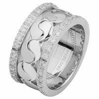 Item # 68738202DWE - 18 Kt White Gold Diamond Eternity Ring
