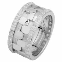 Item # 6875710DW - White Gold Diamond Eternity Ring