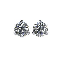 Item # 730203W - Diamond earrings 0.20ct.