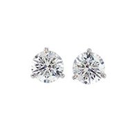 Item # 730333PP - Platinum Diamond Earrings