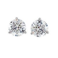 Item # 730503PP - Platinum Diamond Earring