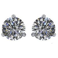 Item # 733003PP - 3.0ct. Platinum Diamond Earrings