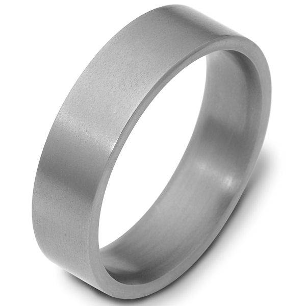 X114761ti Titanium 6mm Wide Comfort Fit Wedding Band