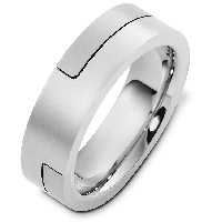 Item # A124731AG - Silver Wedding Band