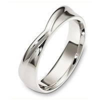 Item # A130271WE - 18 Kt White Gold Wedding Band