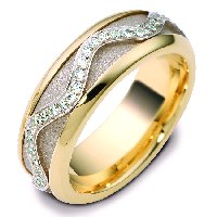 Item # A7769 - 14K Center Rotating Diamond Ring