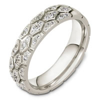 Item # B126101WE - Diamond Wedding Band