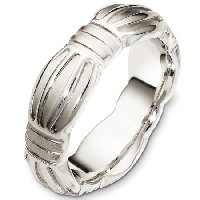 Item # B126801AG - 925 Silver Wedding Ring