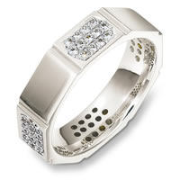 Item # B133611W - Diamond Wedding Band