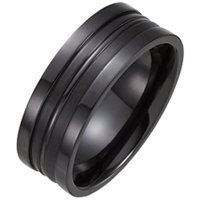 Item # B263858TI - Black Titanium Classic Wedding Band