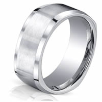 Item # B75158C - Cobalt Chrome Square Wedding Ring