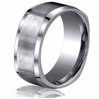 Item # B75158TI - Titanium Contemporary Square Wedding Ring