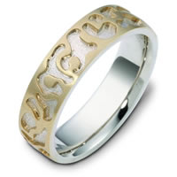 Item # C118831E - Carved Wedding Band