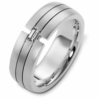 Item # C124491PD - Palladium Diamond Wedding Band