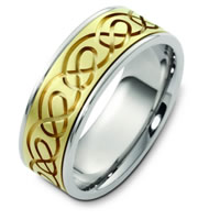 Item # C125221E - Celtic Weding Band