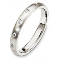 Item # C130301PD - Palladium Diamond Wedding Band