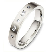 Item # C130711PP - Platinum Diamond Wedding Band